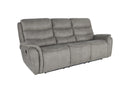 KAMARI SOFA W/DUAL RECLINER-GRAY