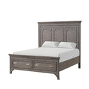 LISBON Eastern King-California King EK/WK HEADBOARD- GRAY