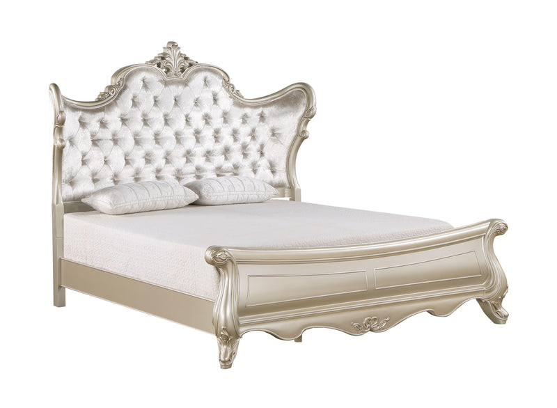 MONIQUE Eastern King-California King EK/WK HEADBOARD-CHAMPAGNE