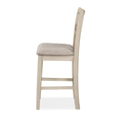 MITCHELL 5 PC COUNTER SET-TWO TONE BISQUE/BROWN