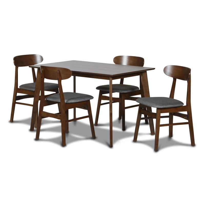 MOROCCO DINING CHAIR W/DARK GRAY SEAT CUSHION