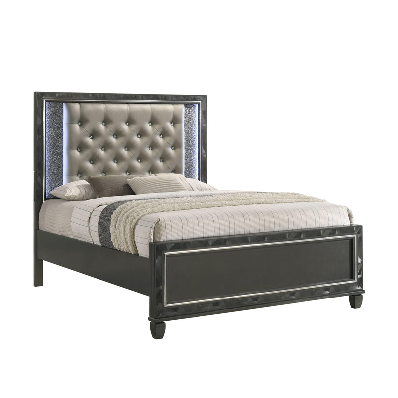 RADIANCE Eastern King-California King K HEADBOARD-BLACK PEARL