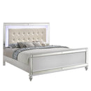 VALENTINO Eastern King-California King K LIGHTED HEADBOARD-WHITE