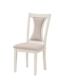 HUDSON 60" RECTANGLE DINING TABLE & 4 CHAIR S-BROWN/CREME