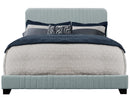 Pulaski ACH All-In-One King Channeled Bed in Blue