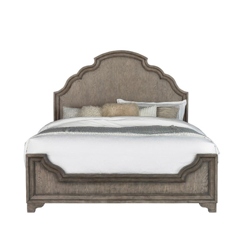 Pulaski Bristol California King Panel Bed in Elm Brown