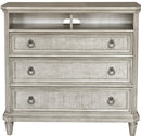 Pulaski Campbell Street 3 Drawer Media Chest in Vanilla Cream