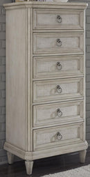 Pulaski Campbell Street 6 Drawer Lingerie Chest in Vanilla Cream