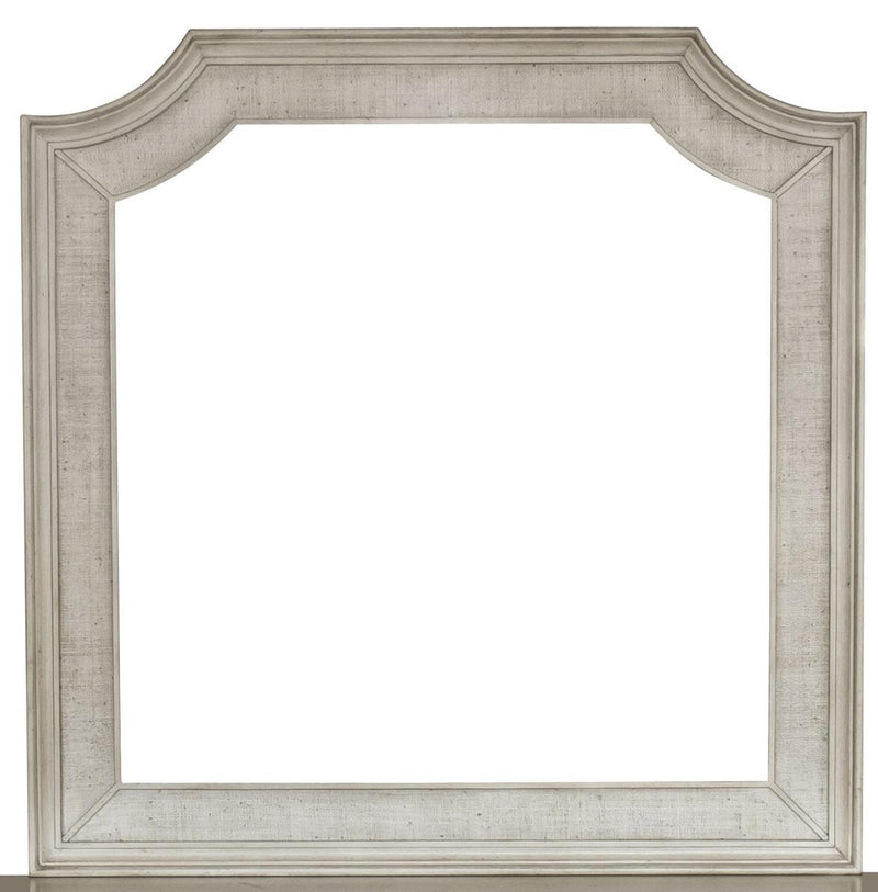 Pulaski Campbell Street Mirror in Vanilla Cream