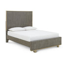 Pulaski Carmen Panel California King Bed in Shagreen