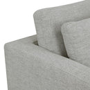 Pulaski D192 Double Cushion Loveseat in Light Gray