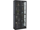 Pulaski Door Curio in Black