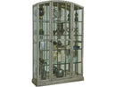 Pulaski Door Curio in Gray Weathered