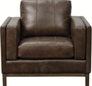 Pulaski Drake Leather Chair in Brown