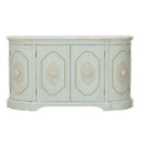 Pulaski Framed Four Door Tri-Tone Wine Sideboard