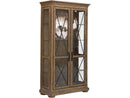 Pulaski Furniture Anthology Curio China in Medium Wood