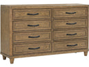 Pulaski Furniture Anthology Dresser in Medium Wood