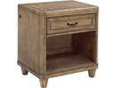 Pulaski Furniture Anthology Open Nightstand in Medium Wood