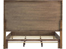 Pulaski Furniture Anthology California King Panel Bed in Medium Wood