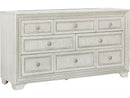 Pulaski Furniture Camila Dresser in Light Wood