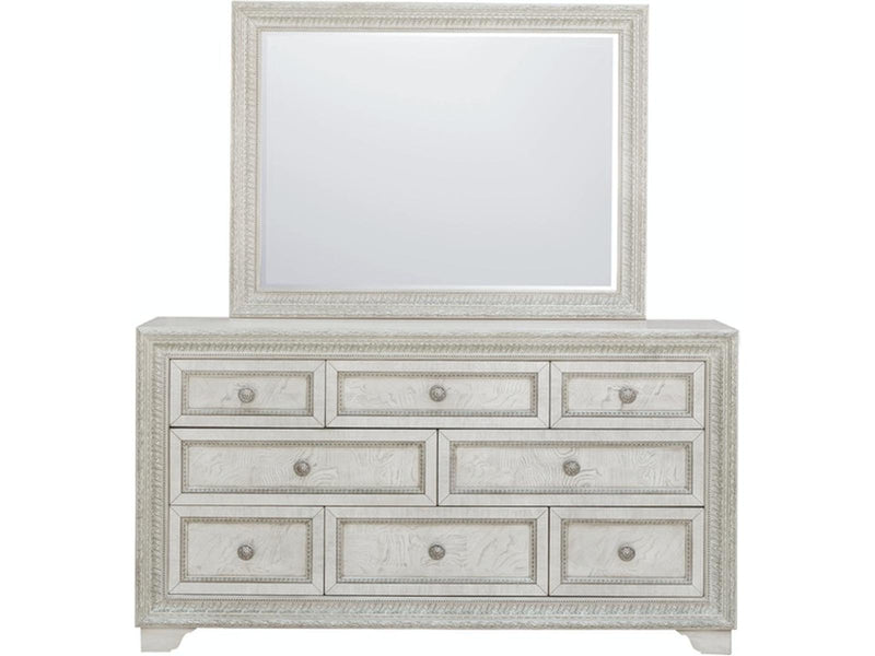 Pulaski Furniture Camila Mirror in Light Wood