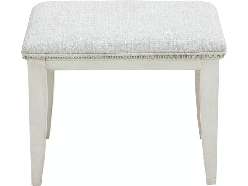 Pulaski Furniture Camila Vanity Stool in Light Wood