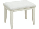 Pulaski Furniture Camila Vanity Stool in Light Wood