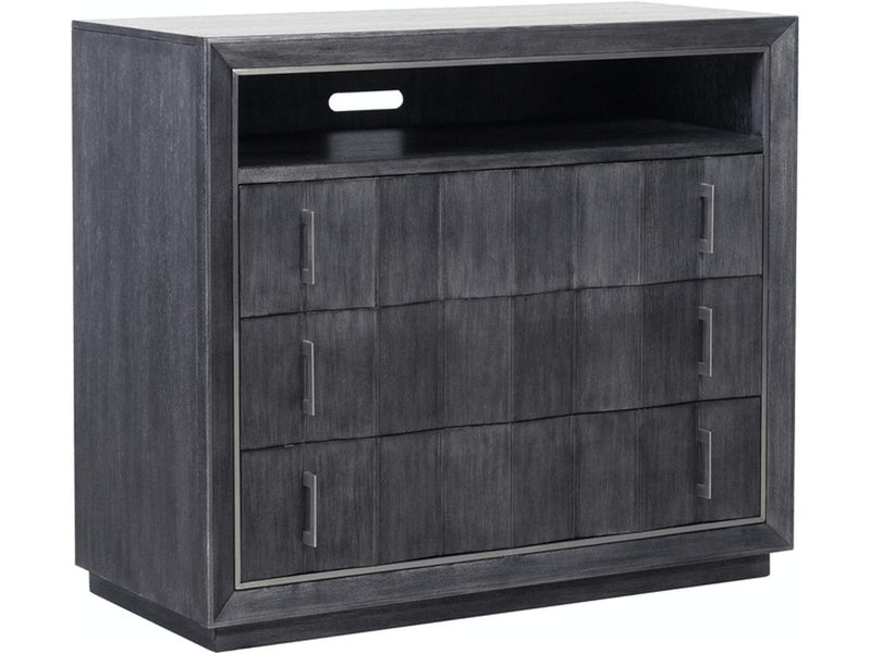 Pulaski Furniture Echo Media Chest in Galaxy Black