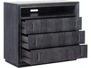Pulaski Furniture Echo Media Chest in Galaxy Black