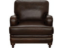 Pulaski Furniture Oliver Stationary Chair in Dark Wood
