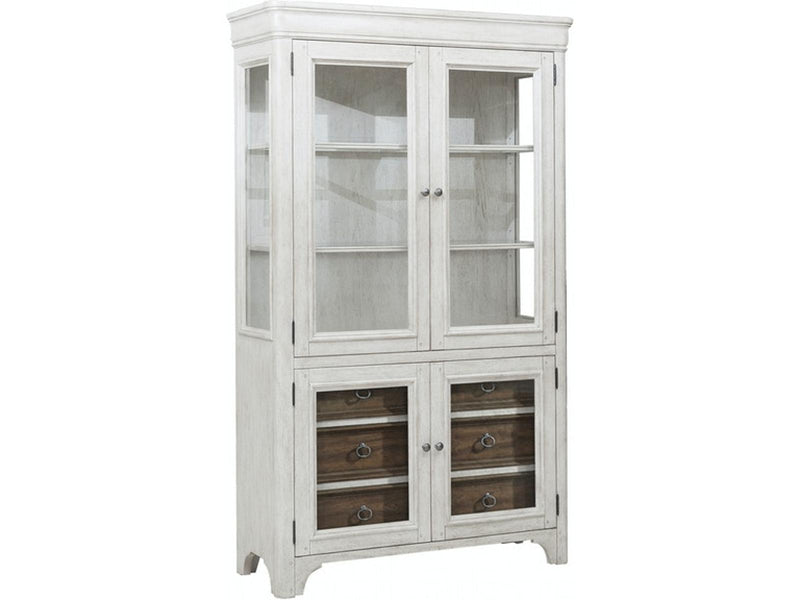 Pulaski Glendale Estates Curio China in White
