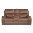 Pulaski Glider Recliner Loveseat with Storage and Charging Station