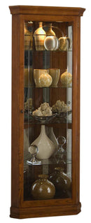 Pulaski Golden Oak II Corner Curio