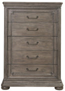 Pulaski Lasalle 5 Drawer Chest in Natural