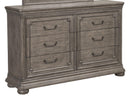 Pulaski Lasalle 6 Drawer Dresser in Natural