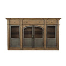 Pulaski Metal Door Light Oak Sideboard