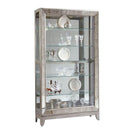 Pulaski Side Entry Curio in Platinum