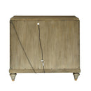 Pulaski Two Door Accent Chest with Pierced Gold Leaf Doors
