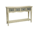 Pulaski Two Tone Distressed Console Table