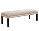 Pulaski Upholstered Bed Bench with Nailhead Trim
