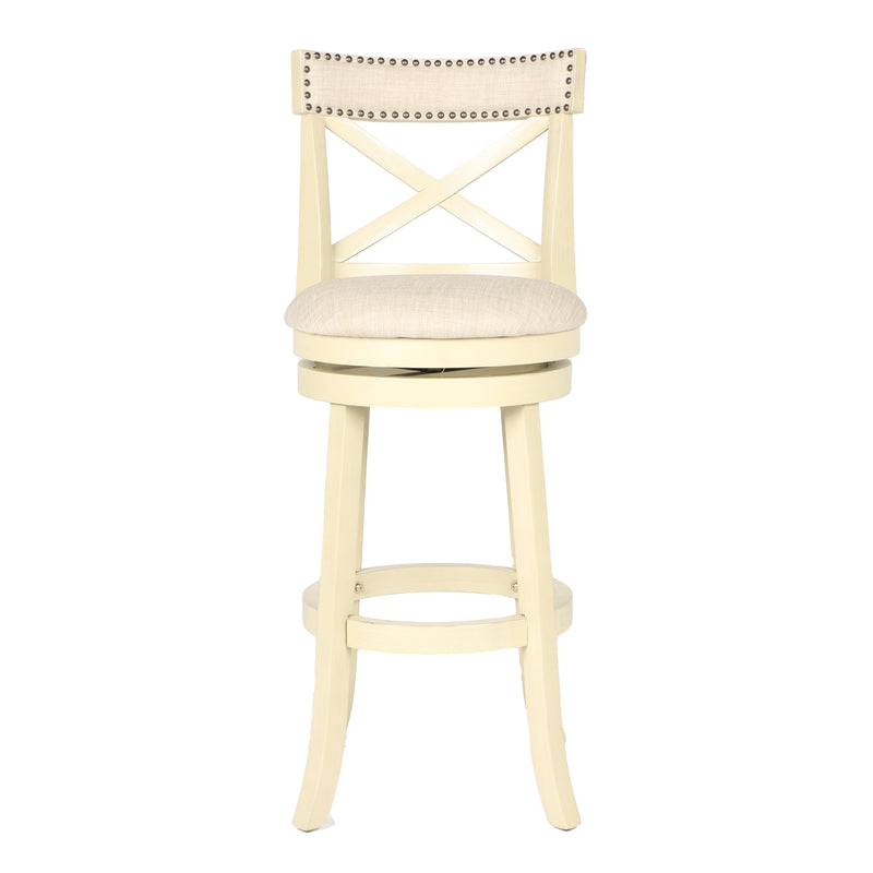 York 29" Bar Stool-White