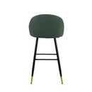 Oliver Green Vegan Leather Bar Chair (2 Per Carton)