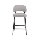 Blythe Ivory Vegan Leather Counter Chair (2 Per Carton)