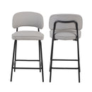 Blythe Ivory Vegan Leather Counter Chair (2 Per Carton)