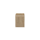 Mara One Drawer End Table / Bedside Table-Natural