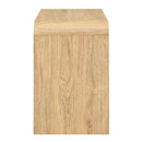 Mara Two Drawer End Table / Bedside Table-Natural