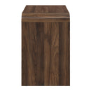 Mara Two Drawer End Table / Bedside Table-Walnut