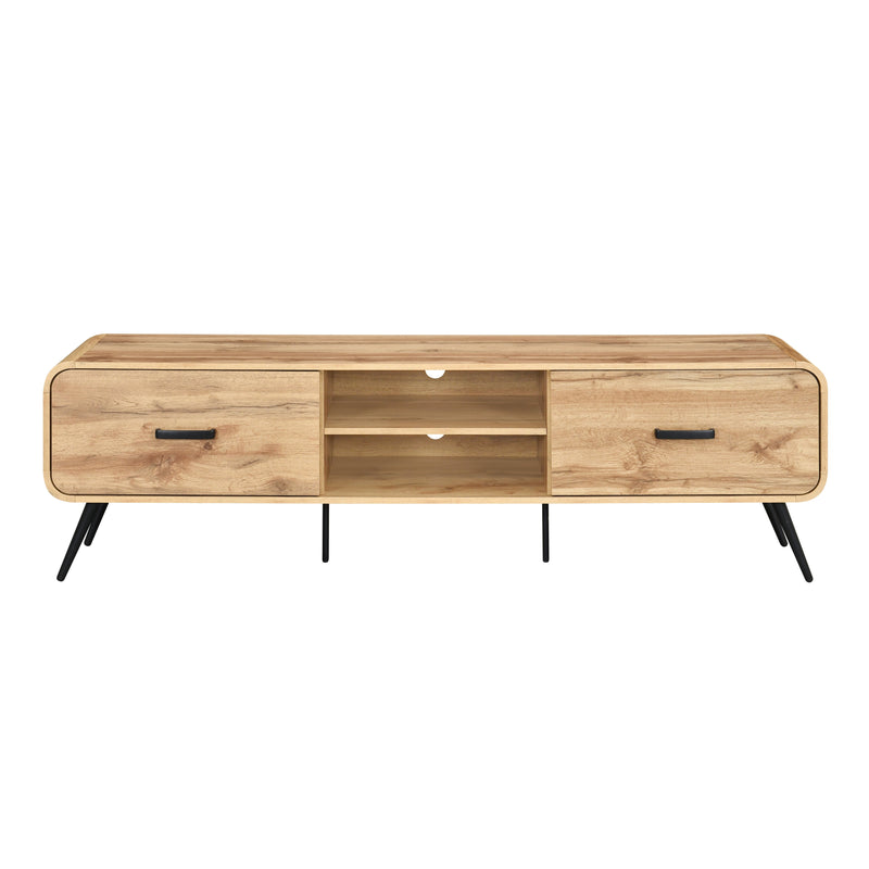 Rowan 71" Low Profile Tv Console-Natural