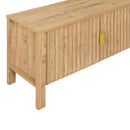 Thayer 47" Two Door Tv Console- Natural