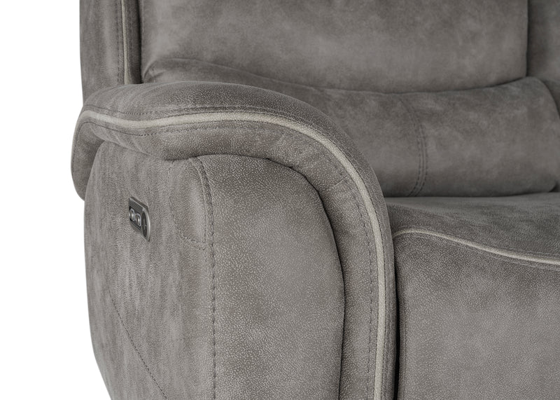 Kamari Sofa W/Pwr Hr & Fr-Gray